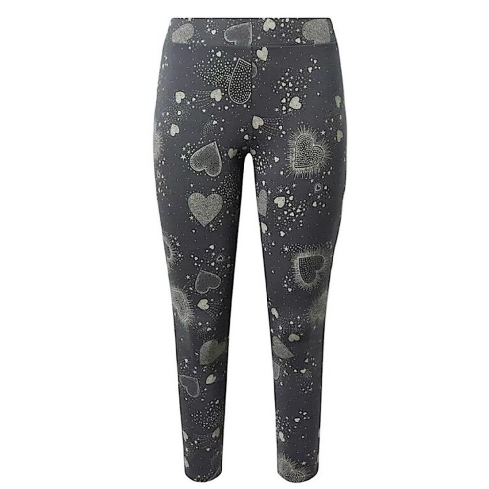 TORRID Celestial Love & Hearts Full Length Leggings NWT Size 1X - Picture 3 of 8
